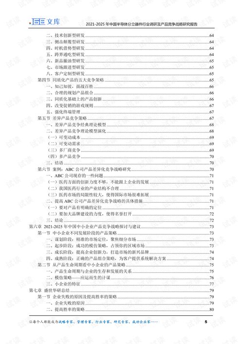 2021 2025年中国半导体分立器件行业调研及产品竞争战略研究报告.pdf
